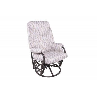 Chaise bercante, pivotante et inclinable 03 (3950/Cascade602)